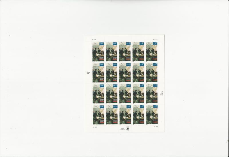 Louisiana Purhase Bicentennial  Scott #3782