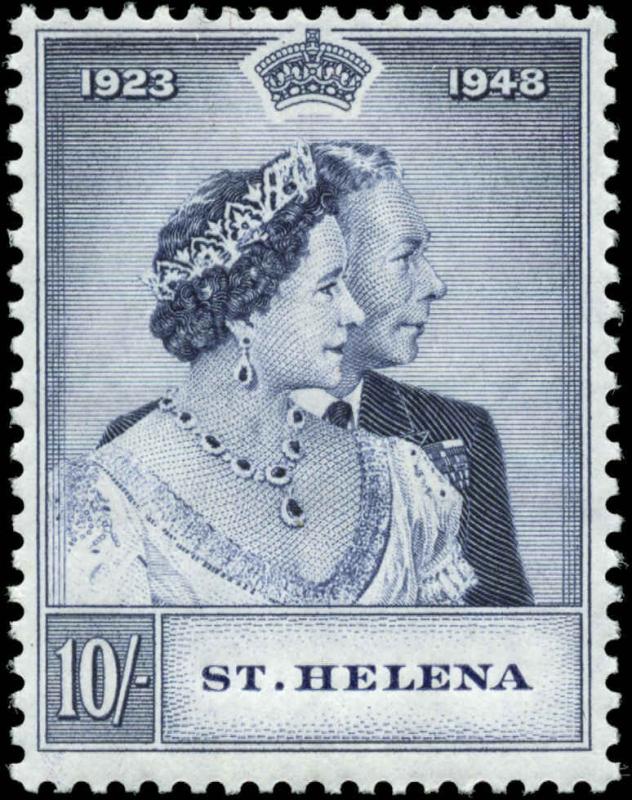 Saint Helena Scott #131 Mint  Silver Wedding Issue