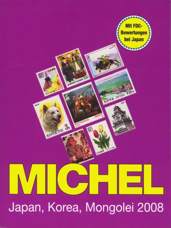 Michel Katalog - Japan, Korea, Mongolia 2008 (New)