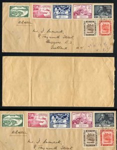 Brunei UPU Set plus others on Cover to Scotland