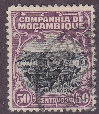 Mozambique Company 138 Grazing Cattle 1925