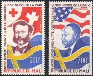 Mali stamp 75th anniversary of Nobel prize set MNH 1977 Mi 598-599 WS12251