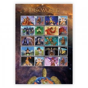 GB LS154 Terry Pratchett's Discworld collector sheet MNH 2023 after Sep 1