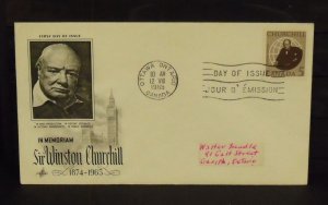 15249   CANADA   FDC # 440   Sir Winston Churchill - Art Craft Cachet  CV$ 5.00