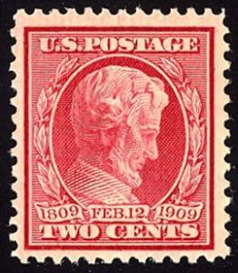 Scott #367 Mint, OG, NH, Dealer Graded VF