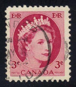 Canada #339 Queen Elizabeth II, used (0.25)