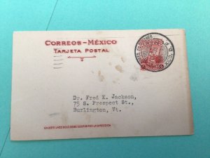 Mexico stock Exc 1935 General Minerals  postal Stationary postal Card  Ref 64736