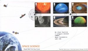 GB 2012 Space First Day Cover 