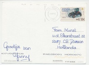 Postcard / ATM stamp Spain 2002 Car - Oldtimer - T Ford