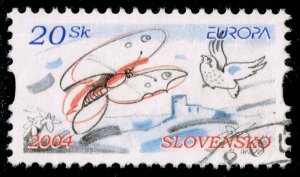 Slovakia #454 Butterflies; Used