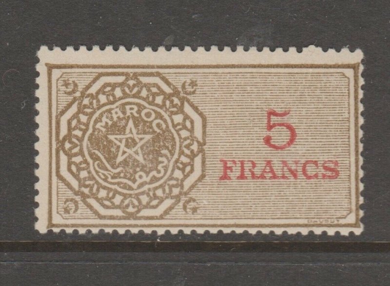 France and Colonies revenue Fiscal stamp 11-9-20 Moroc