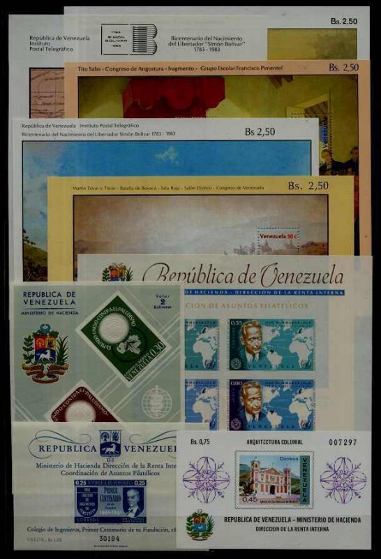 Venezuela 9 MNH s/s