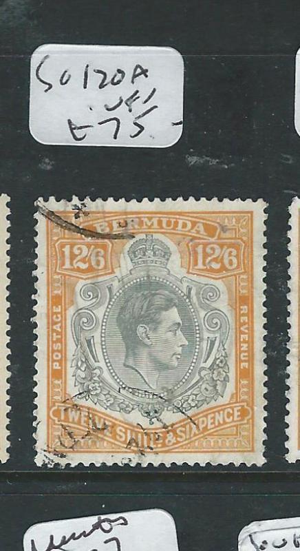 BERMUDA  (P3112B) KGVI 12/6  SG 120A  VFU