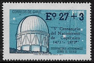 Chile #B6 MNH Stamp - Cerro el Tololo Observatory Overprinted
