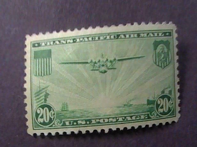 U.S. # C21--MINT NEVER/HINGED----AIR-MAIL----SINGLE----GREEN--1937