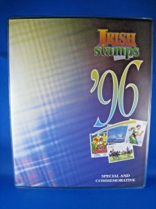 IRELAND  1996  -  SPECIAL AND COMMEMORATIVE STAMPS FOLDER & STAMPS