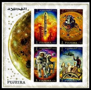 1970 Fujeira 452-455/B23b Gemini Launch 9,00 €