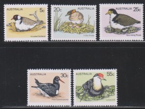 Australia,  Birds (SC# 682-686) MNH SET