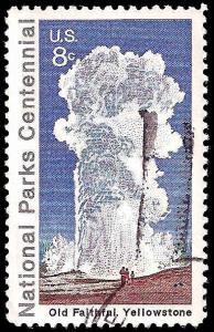 # 1453 USED OLD FAITHFULL YELLOWSTONE