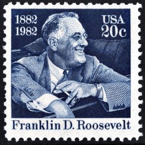 SC#1950 20¢ Franklin D. Roosevelt Single (1982) MNH