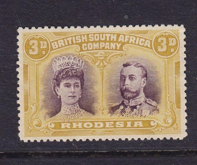 Rhodesia Scott # 105 VF OG previously hinged nice color cv $ 50 ! see pic !