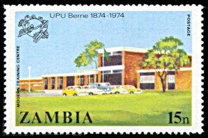 Zambia 130, MNH, Centennial of Universal Postal Union