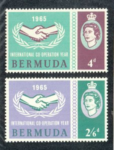 Bermuda Scott #199-200 MH
