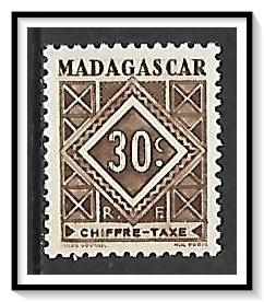 Madagascar #J32 Postage Due MH
