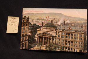 Scott US 300 on postcard Seattle WA pm shows Montreal (#D101)