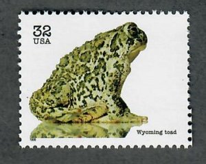 3105g Endangered Species: Wyoming Toad MNH single