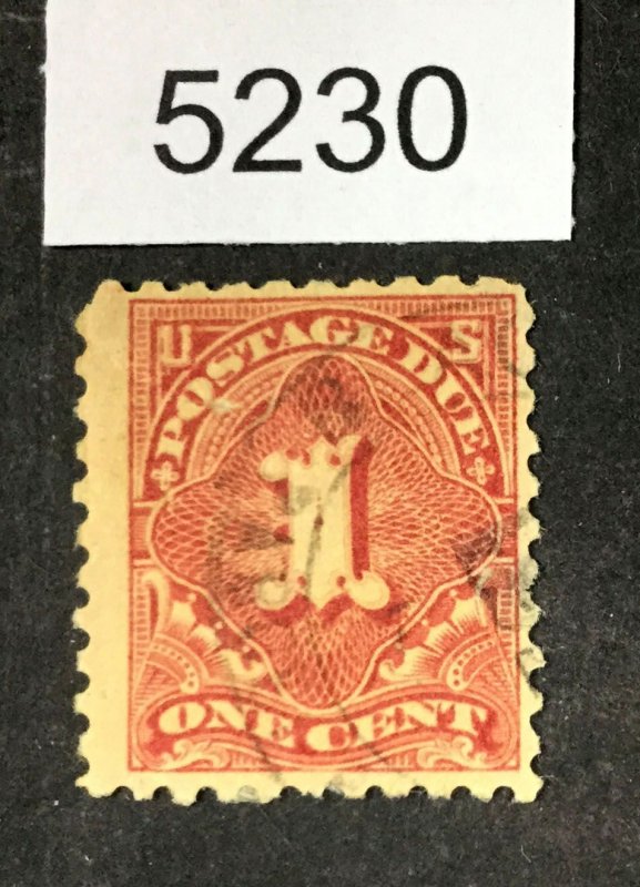 MOMEN: US STAMPS #J59 USED $750   LOT #5230