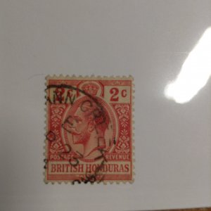 British Honduras  # 76  used