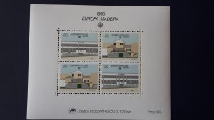 Europa CEPT - Portugal / Madeira 1990. ** MNH Block