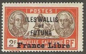 Wallis & Futuna Sc. 121 mint,  hinged.  1941.  (F294n)