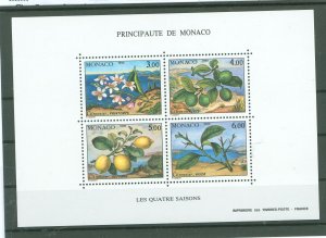 Monaco #1736  Souvenir Sheet