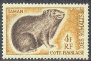 SOMALIA COAST 288 MNH 1962 Animals-4fr Cony
