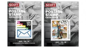 2025 Scott Standard Postage Stamp Catalogue Worldwide US UN (A-B) Volume 1