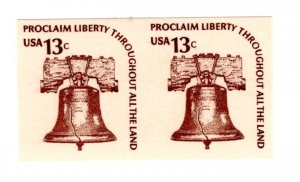 United States Scott # 1618b Imperforated pair. - MNH