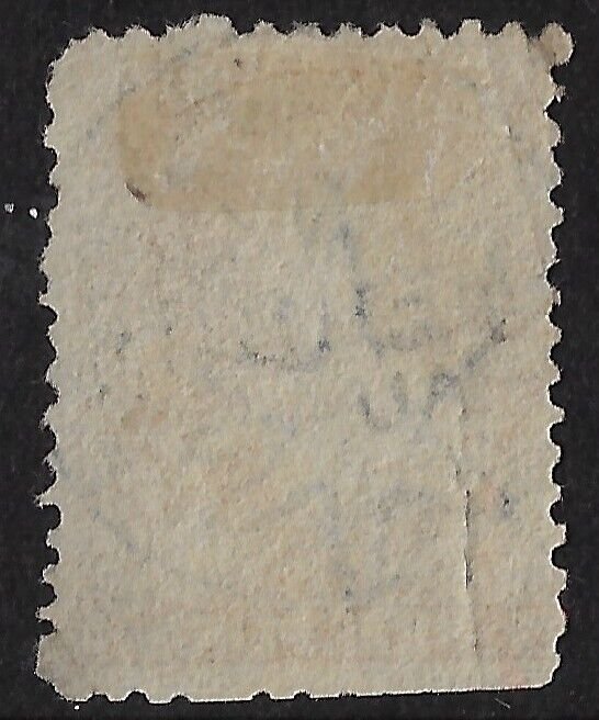 NZ 3d. Chalon Scott 18/SG 74, brown lilac, perf. 13, wmk. lg ,  C $525   (a4915