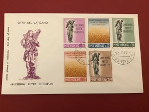 Vatican 1962 Sacerdos Alter Christus  Postal Cover R42317 
