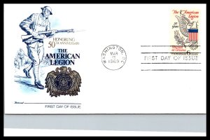 #1369 American Legion – Fleetwood Cachet