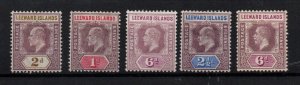 Leeward Islands KEVII-KGV fine mint collection Cat Val £80+ WS29061