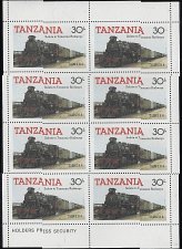 TANZANIA   #274 MNH SHEET OF 8 (1)