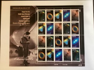 USA Scott #3388a Hubble Telescope sheet of 20 33-cent stamps MNH Face $6.60