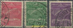 675693 USED BRASIL 1927 SELLOS DE COMPAÑIAS PRIVADAS. COMPAÑIA CONDOR.
