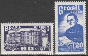 Brazil #783-4  F-VF Unused  (K1525)