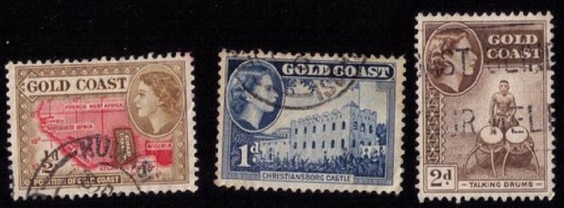 GOLD COAST Sc 148,149,151 Used F-VF