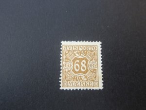 Denmark 1907 Sc P7 MH