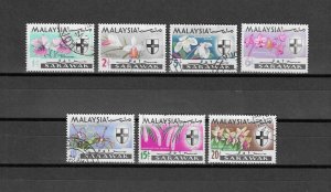 MALAYA/SARAWAK 1965 SG 212/8 USED Cat £5.50