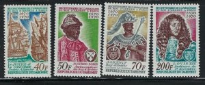 Dahomey 271-74 MNH 1975 set (an9041)